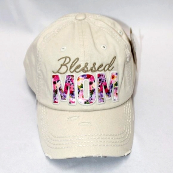 NWT Kbethos "Blessed MOM" Baseball Cap - Picture 5 of 11